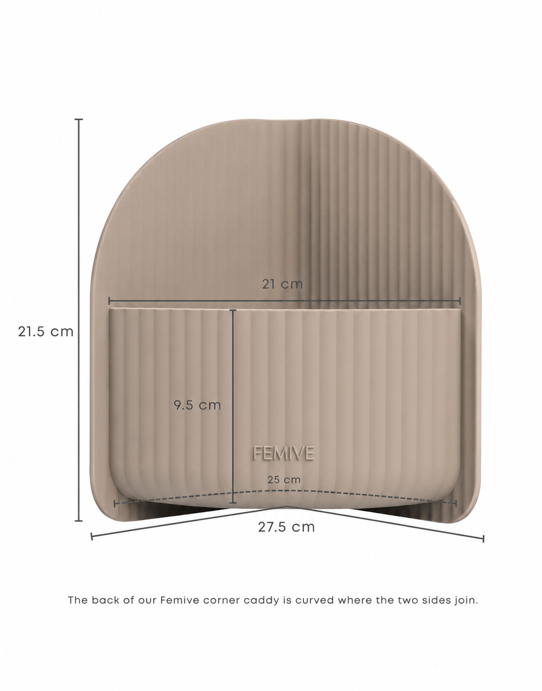 Femive | Corner Caddy